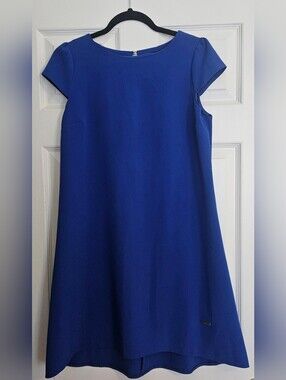Beautiful Royal Blue High-Low Women's Dress. Size M. Like New.